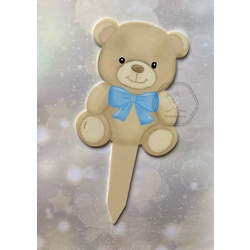 Teddy Bear Grave Marker