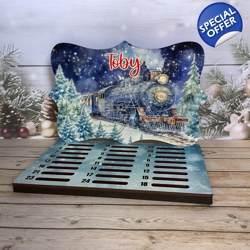 Trains &Truck Advent Calendar