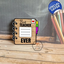 Teacher's Notebook Coaster/Plaque