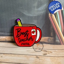 Teacher's Cup Coaster/Plaque