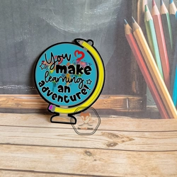 Teacher's Globe Coaster/Plaque