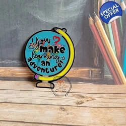 Teacher's Globe Coaster/Plaque