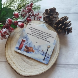 Letter To Heaven Envelope Bauble