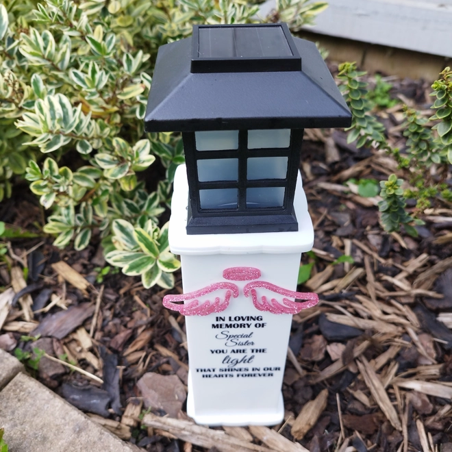 Additional Image for In Loving Memory of - Remembrance Solar Light Pillar