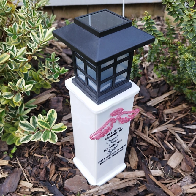 Additional Image for In Loving Memory of - Remembrance Solar Light Pillar