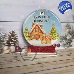 Gingerbread Snowglobe Countdown