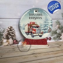 Lorry Snowglobe Countdown