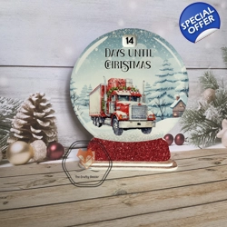 Lorry Snowglobe Countdown