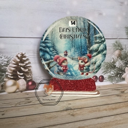 Mice Snowglobe Countdown