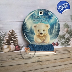 Polar Bear Snowglobe Countdown