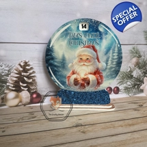 Santa Snowglobe Countdown