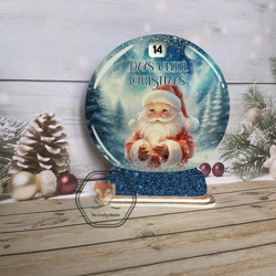 Santa Snowglobe Countdown