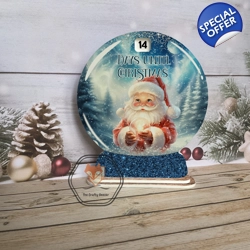 Santa Snowglobe Countdown