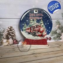 Train Snowglobe Countdown