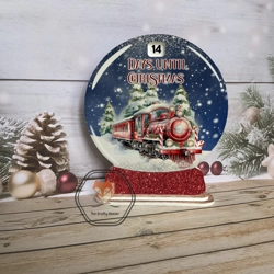 Train Snowglobe Countdown