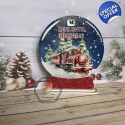 Train Snowglobe Countdown
