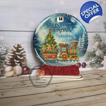 Gingerbread Train Snowg..