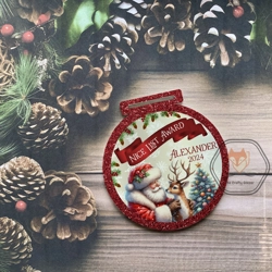 Santa's Nice List Medal