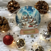 Winter Village Snowglobe Bauble