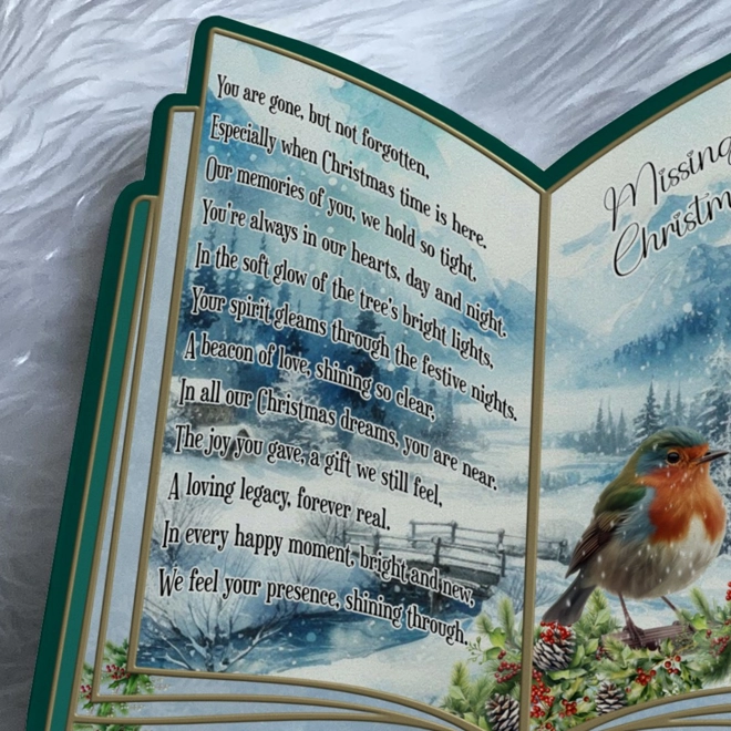 Additional Image for Robins Verse - Open Book on a Stand