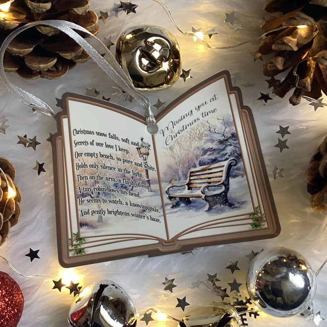 product Image for Empty Bench Open Book Bauble