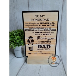 Step Dad Plaque