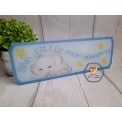 Sleeping baby sign