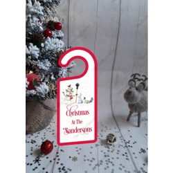 Snowman Door Hanger