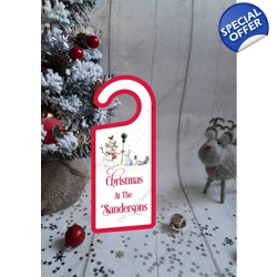 Snowman Door Hanger