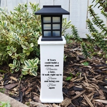 In Loving Memory of - Remembrance Solar Light Pillar