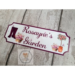 Outdoor Garden sign