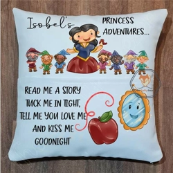Snow White Pocket Cushion