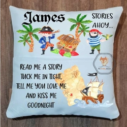 Pirate Pocket Cushion