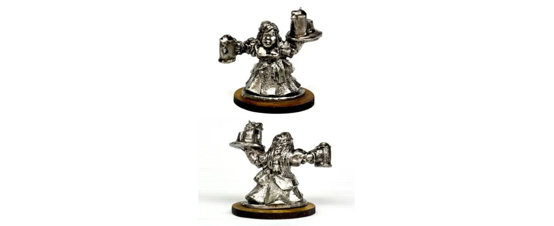 Fantasy - Dwarf Barmaid