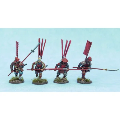 Ashigaru - Charging with Yari