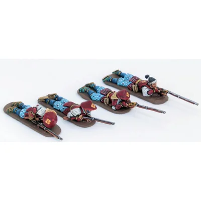 Ashigaru Teppo Firing Line - Prone