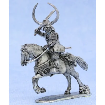 Mounted Daimyo with Alternate Heads