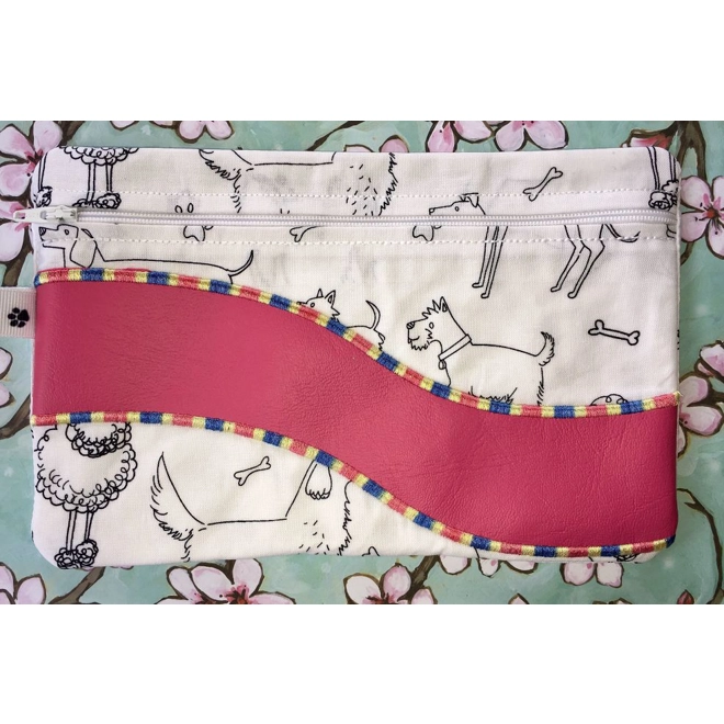 product Image for swirl zipper bag