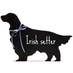 Irish Setter chalkboard