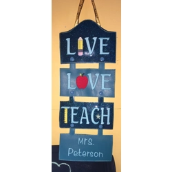 Live, Love, Teach personalized
