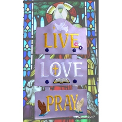 Live, love, Pray