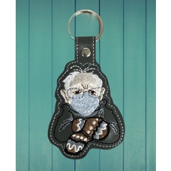 Bernie with mittens #2