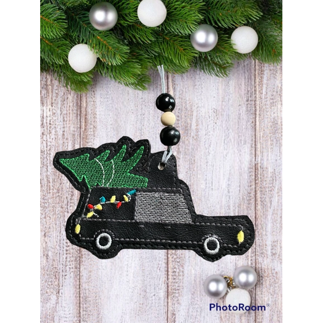 Additional Image for Holiday hearse ornament