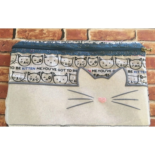 product Image for Cat  zipper bag