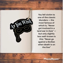 As you wish - Wesley