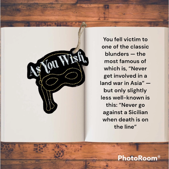 product Image for As you wish - Wesley