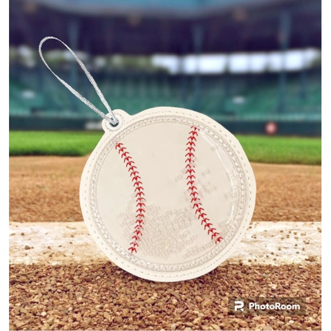 product Image for Baseball shaker ornament