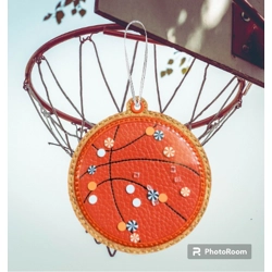 Basketball shaker ornament