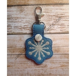 Snowflake keychain