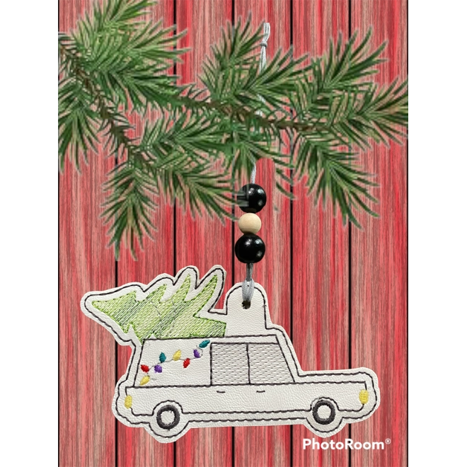 Additional Image for Holiday hearse ornament